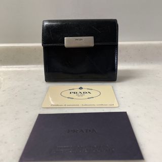 プラダ(PRADA)のeach様専用　プラダ　牛革　コンパクト財布　ミラノ本店ガッレリア(財布)