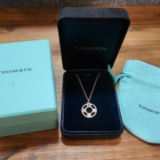 ティファニー(Tiffany & Co.)のTiffanyティファニー  アトラス K18 ダイヤ ネックレス ペンダント(ネックレス)