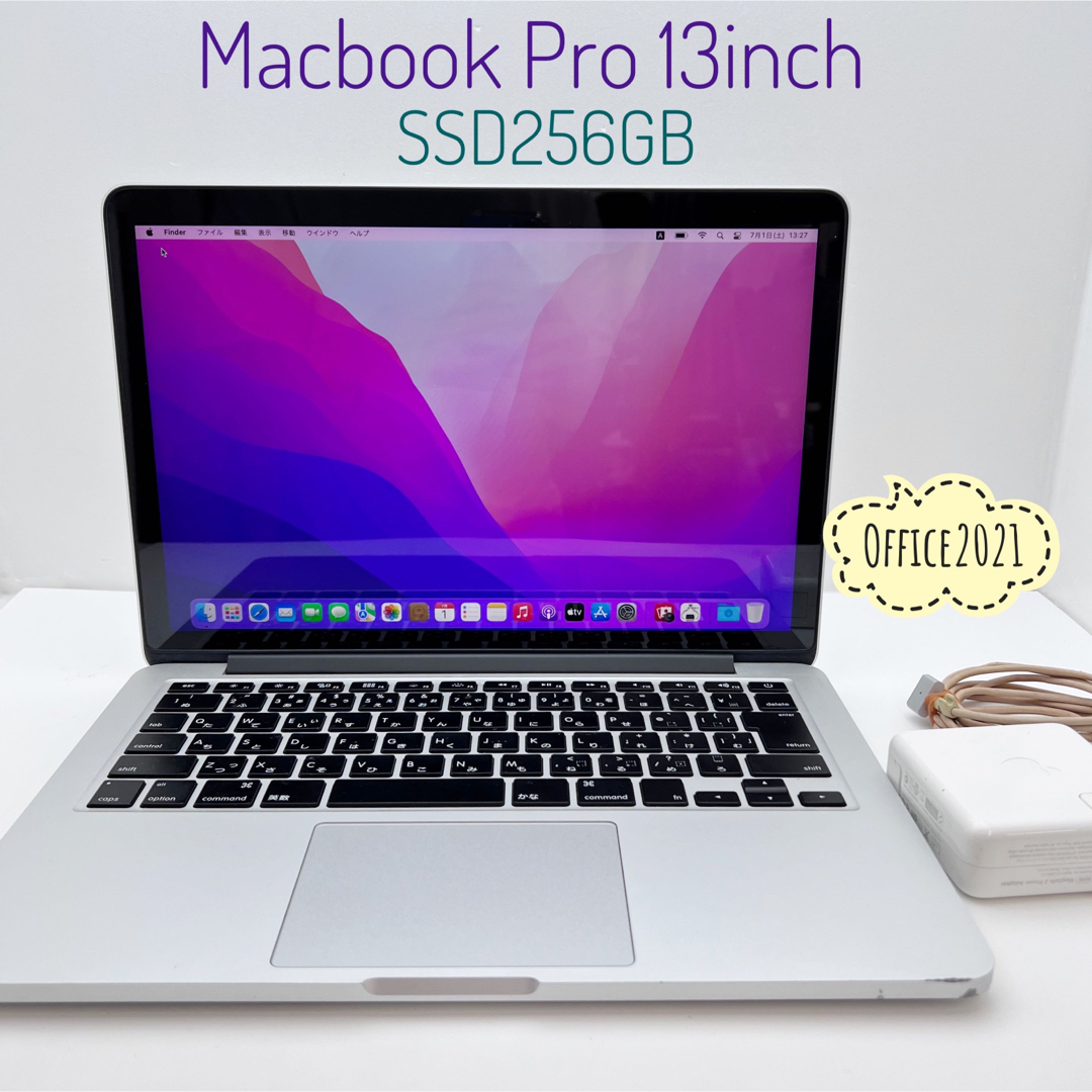 Mac (Apple) - MacBook Pro SSD256GB Office2021の通販 by Macintosh ...