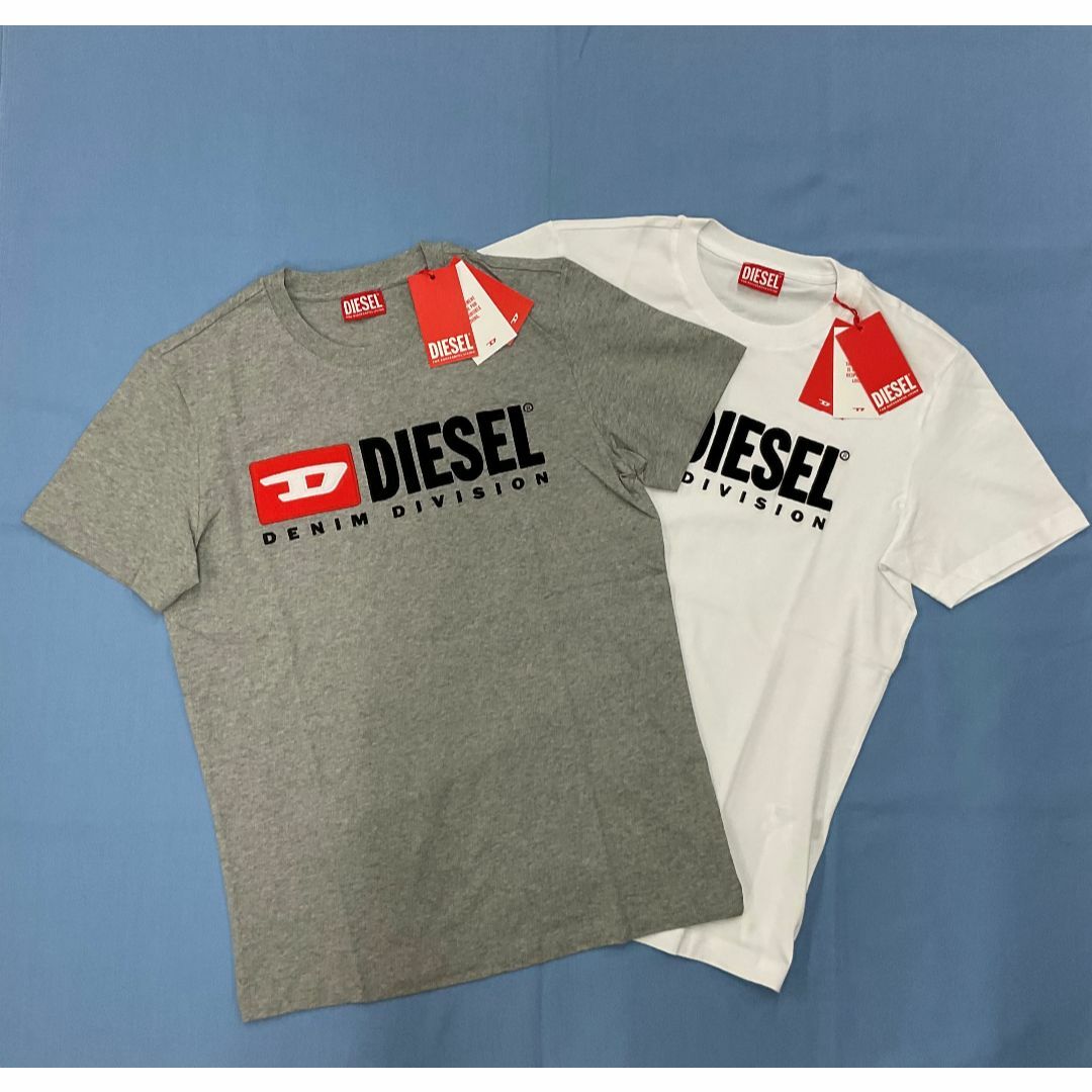 【新品未使用】Diesel(ディーゼル)  グレーメンズTシャツ Mサイズ