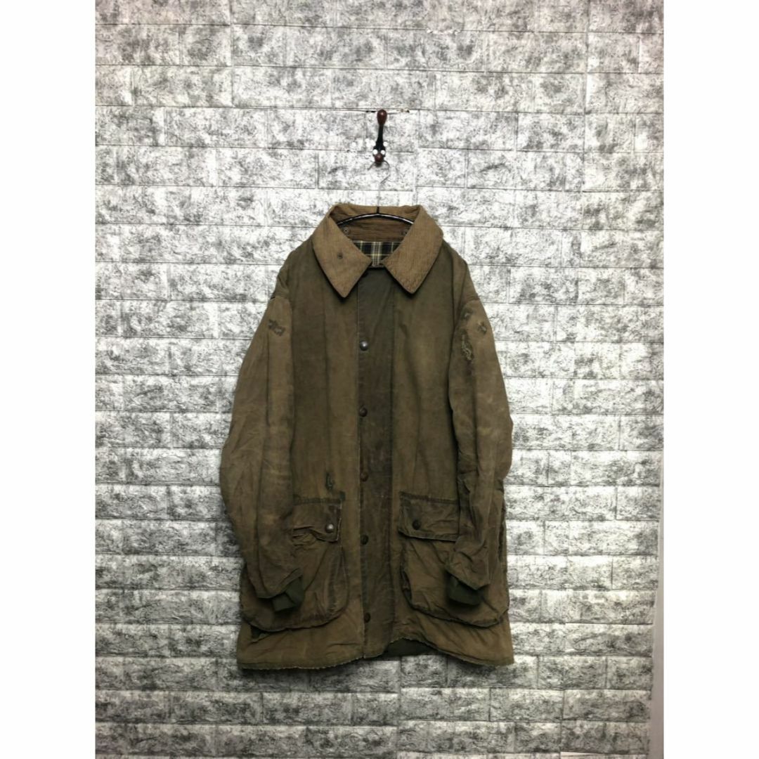 雰囲気抜群 英国製 1980s Barbour BORDER ヴィンテージ バブ