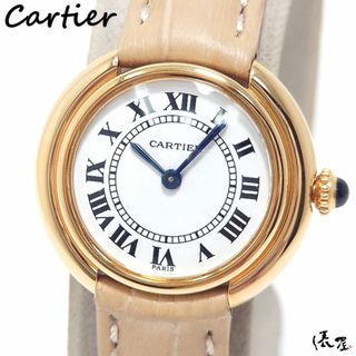 カルティエ(Cartier)の【仕上済/OH済】カルティエ K18YG ヴァンドーム エリプス SM 手巻き 金無垢 750 ヴィンテージ レディース Cartier 時計 腕時計 中古 イエローゴールド【送料無料】(腕時計)