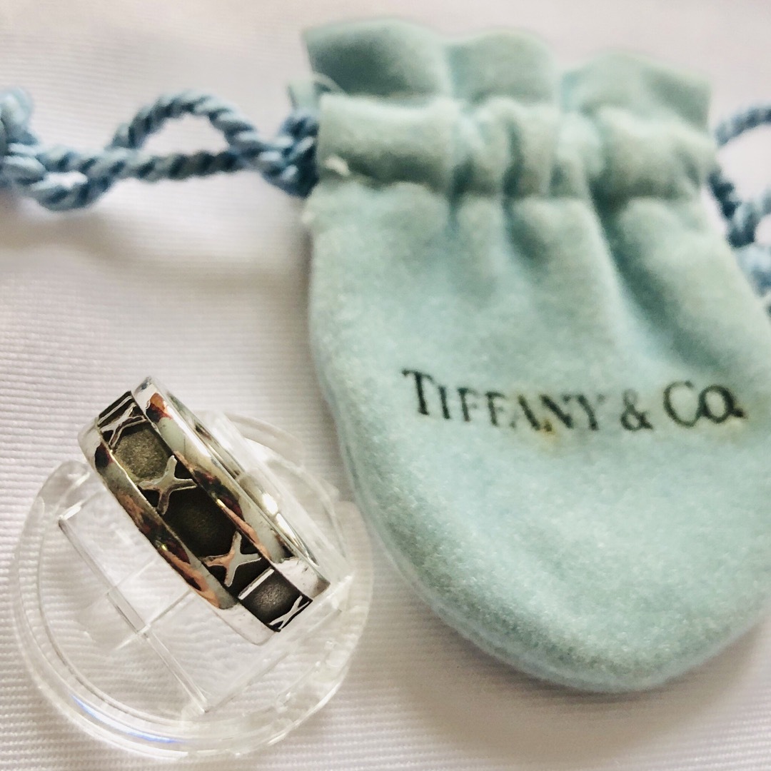 保存袋付き☆正規品☆ティファニーTiffanyu0026Co.リング アトラス ...