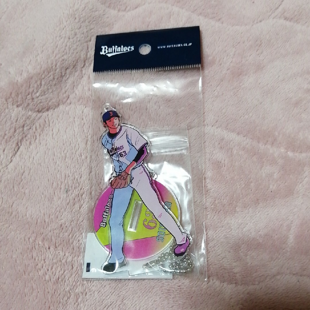オリックスバファローズ アクリルスタンド 63番山﨑颯一郎の通販 by