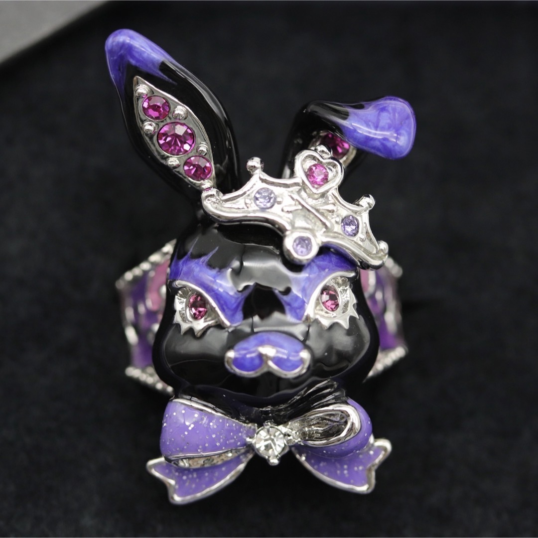 ANNA SUI(アナスイ)のアナスイ 黒うさぎ リング 【未使用】 レディースのアクセサリー(リング(指輪))の商品写真