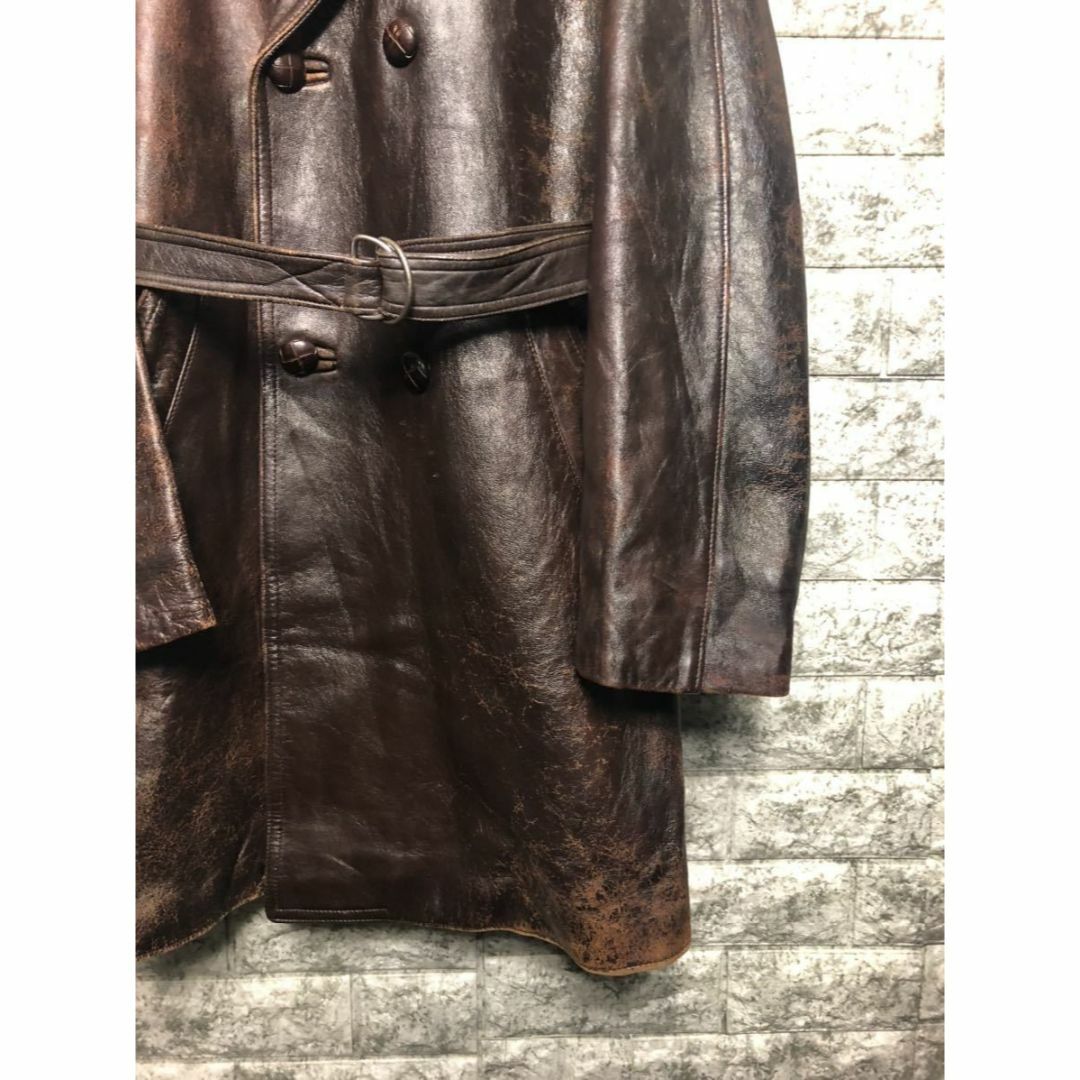 1960s 雰囲気抜群 FRANCE Vintage フランス パイロット レザ | www