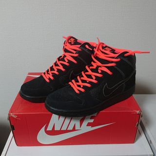 Nike Dunk SB High Safari Atomic Red(スニーカー)