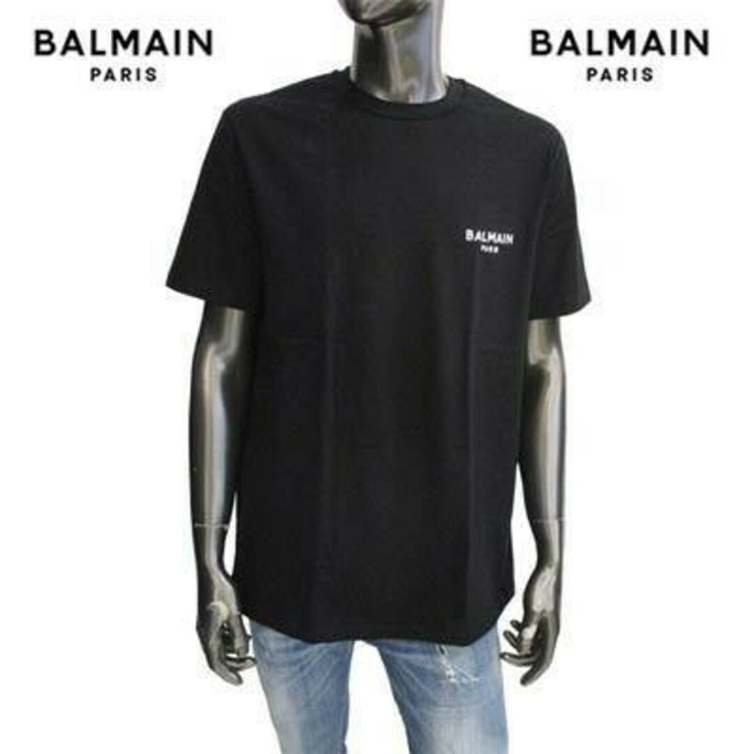 BALMAIN バルマン 半袖クルーネックTシャツ カットソーTシャツ/カットソー(半袖/袖なし)