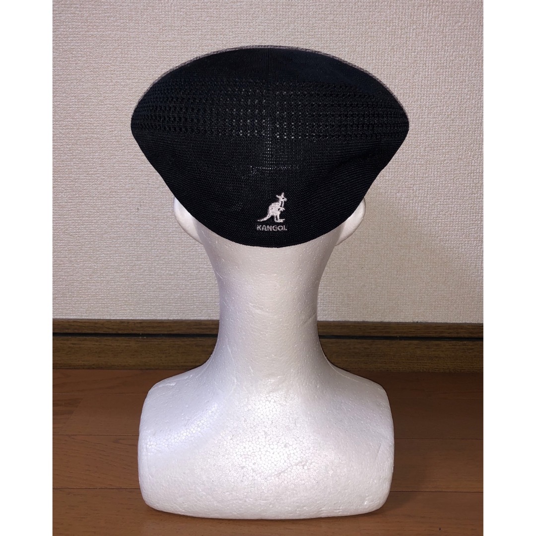 KANGOL(カンゴール)のS 新品 KANGOL ハンチングキャップ ブラック 黒 カンゴール ベレー帽 メンズの帽子(ハンチング/ベレー帽)の商品写真