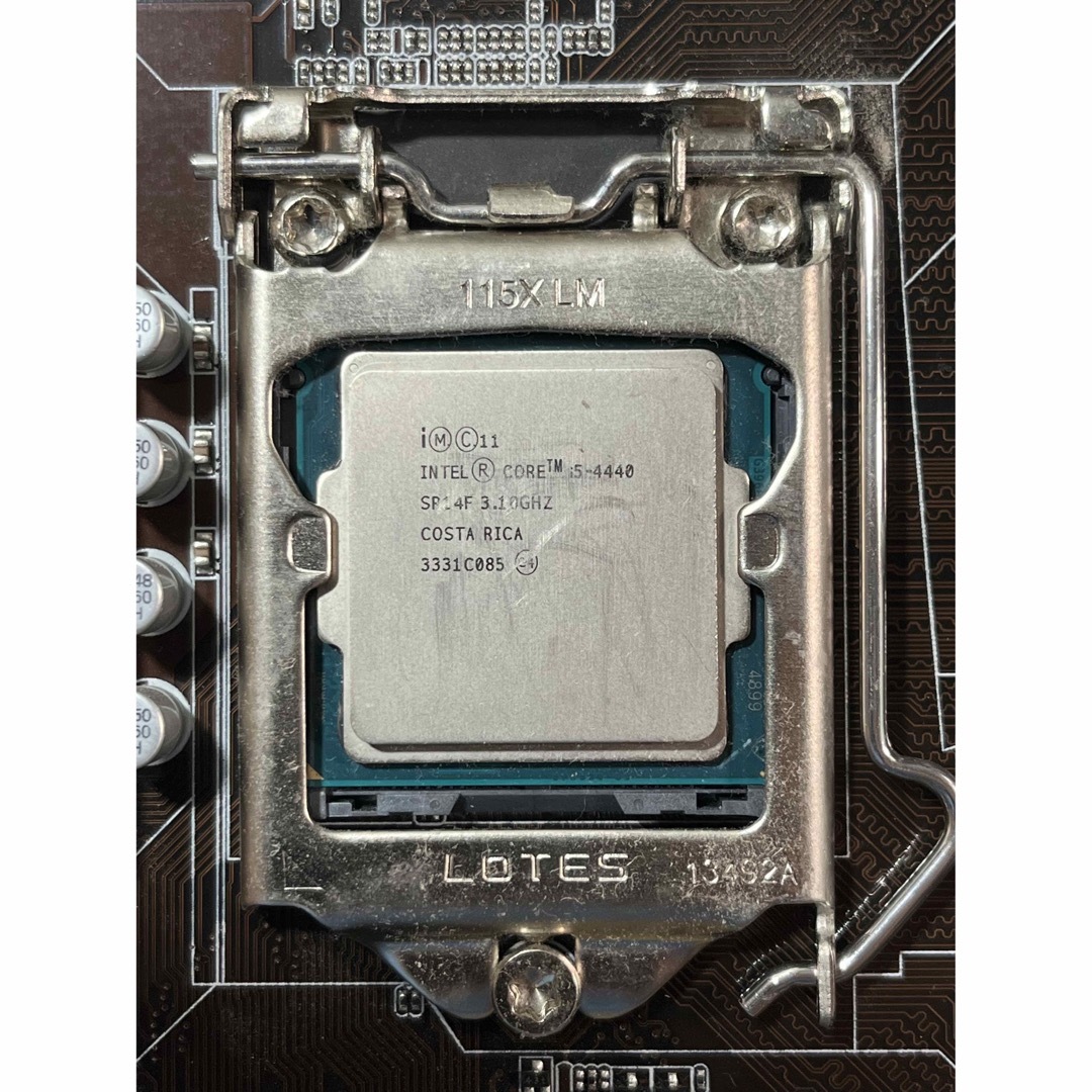 ASUS(エイスース)のASUS H87M-PRO LGA1150マザーボード CPU メモリー セット スマホ/家電/カメラのPC/タブレット(PCパーツ)の商品写真