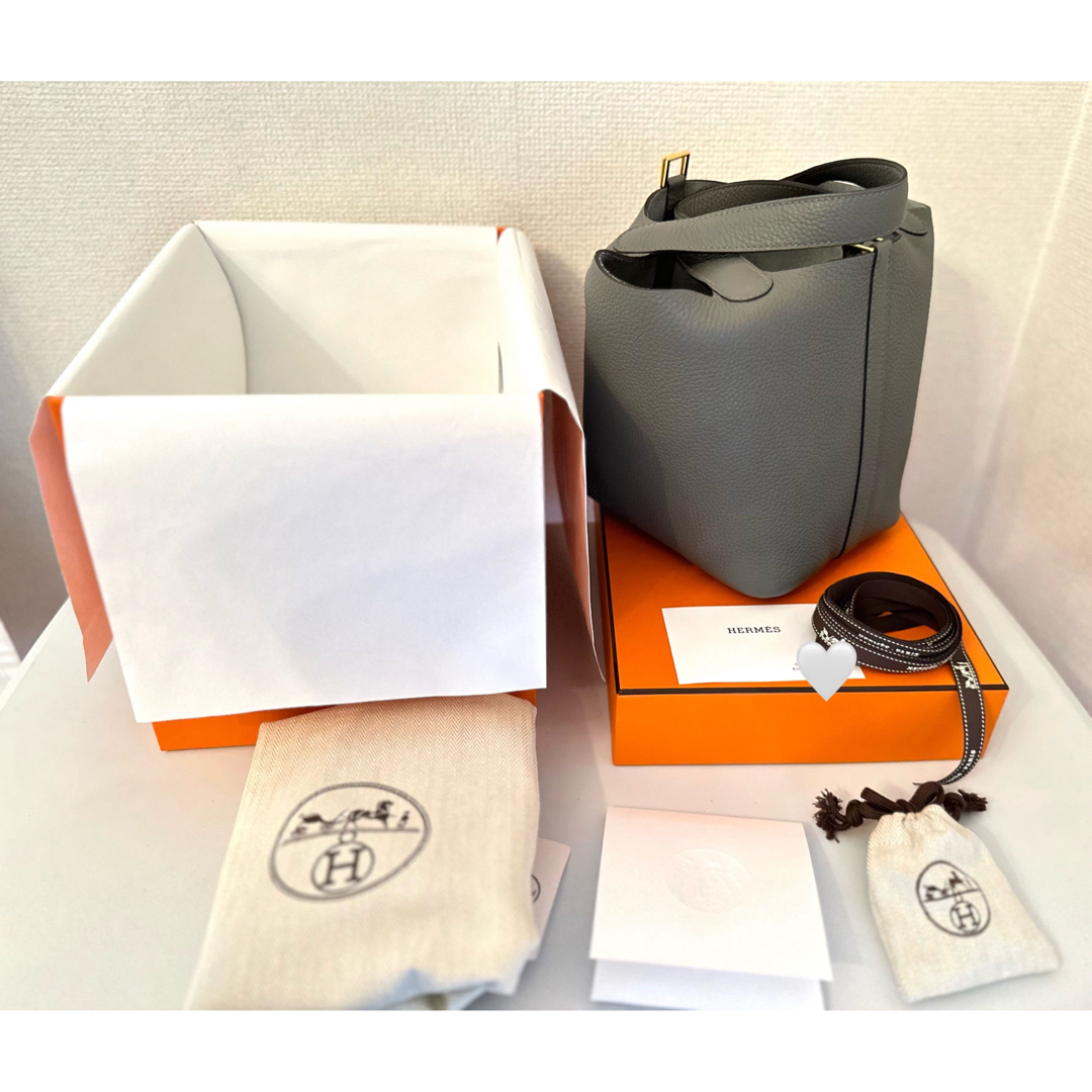 HERMES エルメス　ピコタンロック18 新品未使用品　B刻印　グリメイヤー