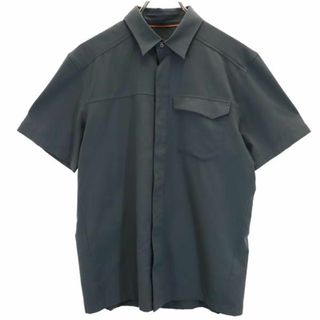 アークテリクス(ARC'TERYX)のアークテリクス 半袖 シャツ S グレー ARC'TERYX アウトドア バック プリント メンズ 【中古】  【230705】 メール便可(シャツ)