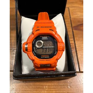 ジーショック(G-SHOCK)の【限定モデル】G-SHOCK ライズマン　レスキューオレンジ(腕時計(デジタル))