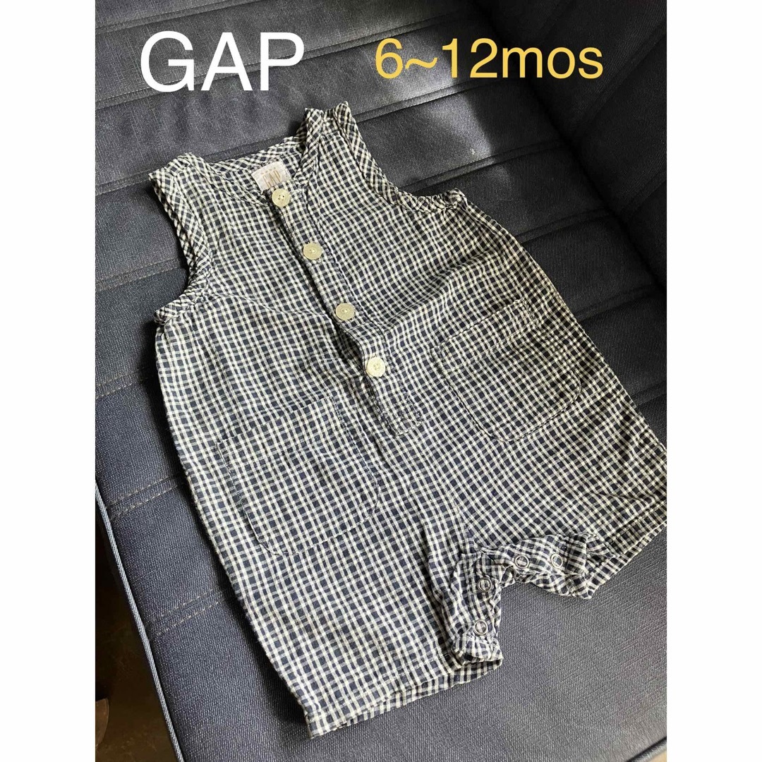 babyGAP(ベビーギャップ)のGAPロンパース 男女兼用 キッズ/ベビー/マタニティのベビー服(~85cm)(ロンパース)の商品写真