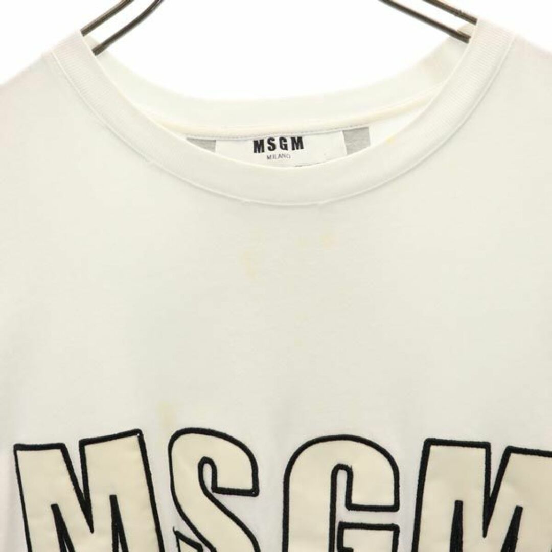 MSGM Tシャツ 白 メンズ xs