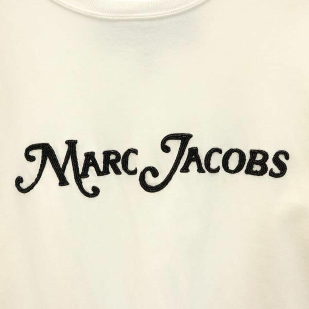 マークジェイコブス 半袖 Tシャツ XS ホワイト系 MARC JACOBS ビーズ 刺繍 メンズ   【230705】 メール便可 4