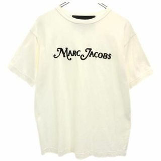 マークジェイコブス(MARC JACOBS)のマークジェイコブス 半袖 Tシャツ XS ホワイト系 MARC JACOBS ビーズ 刺繍 メンズ 【中古】  【230705】 メール便可(Tシャツ/カットソー(半袖/袖なし))