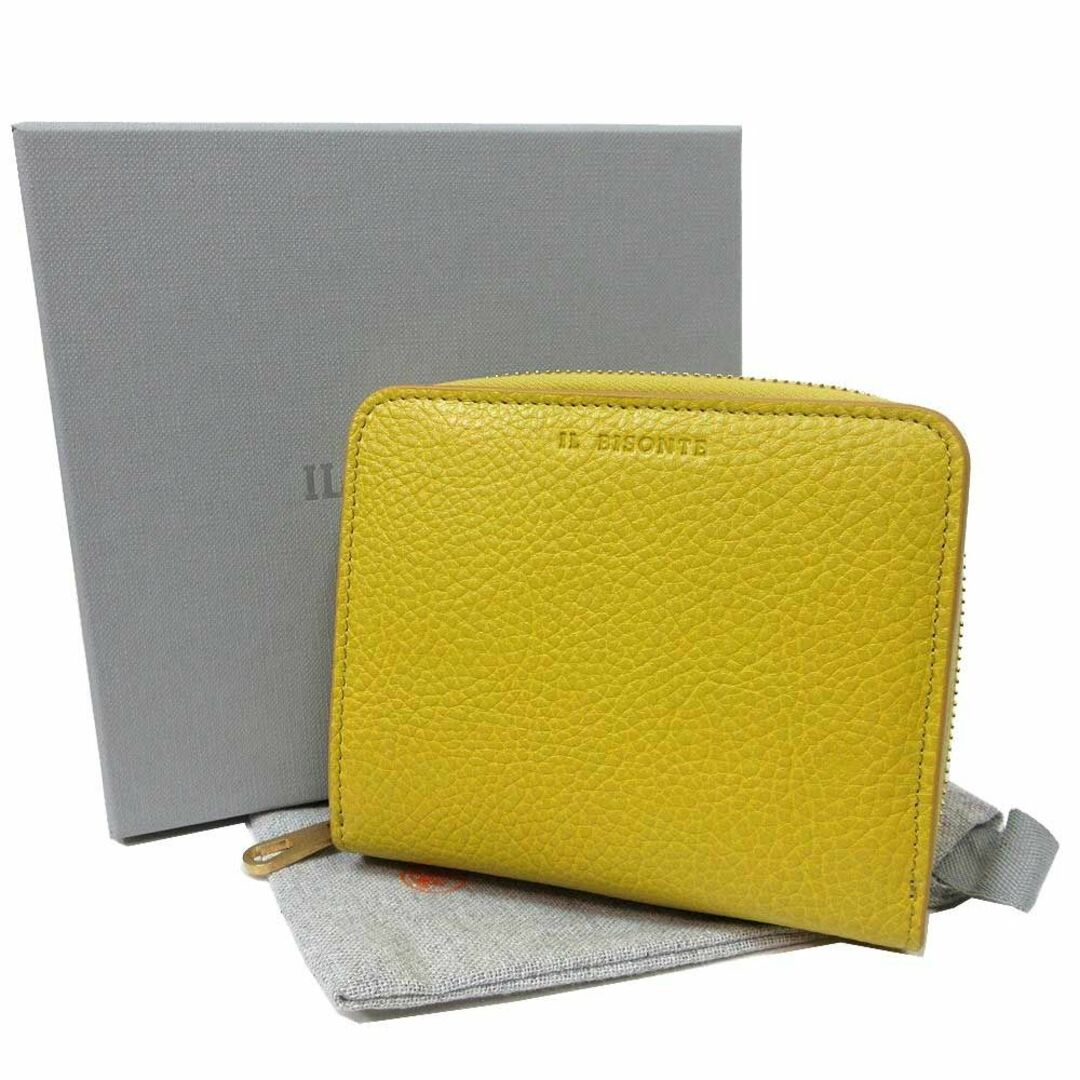 IL BISONTE(イルビゾンテ)の【新品】イルビゾンテ 二つ折り財布 SSW003 PVX001 GR289 レディースのファッション小物(財布)の商品写真