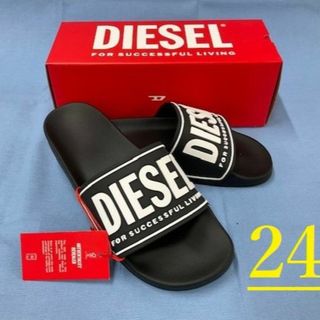 ディーゼル(DIESEL)のディーゼル　レディース　サンダル 2223　24.0cm　新品　Y02854(サンダル)