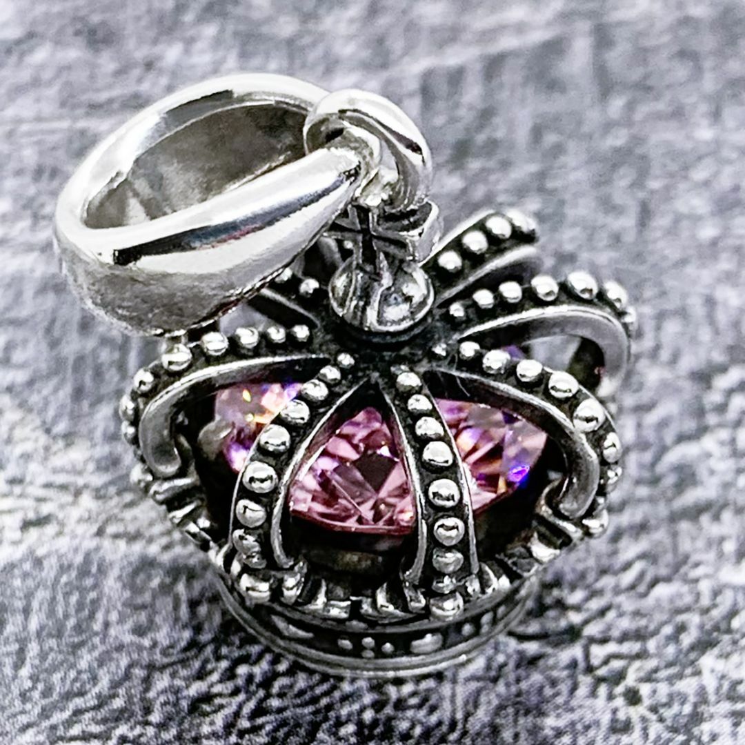 定価3.5万★Justin Davis クラウン・ストーンネックレス ピンク