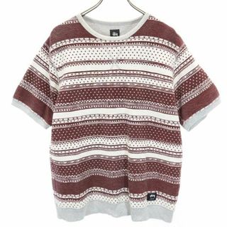 ステューシー Tシャツ・カットソー(メンズ)(ブラウン/茶色系)の通販