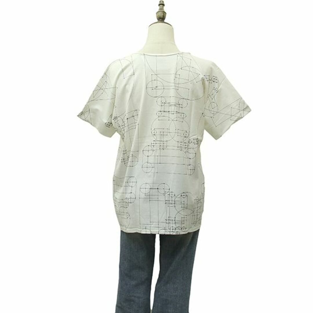 エルメス Tシャツ カットソー レディース S ホワイト 美品 h-g775