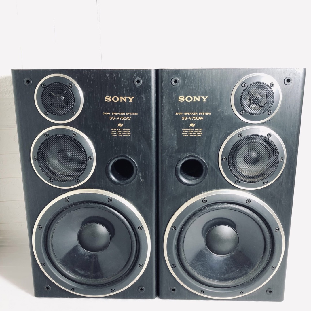 ☆音出し良好☆ SONY 3WAYスピーカー SS-V750AV ペア-