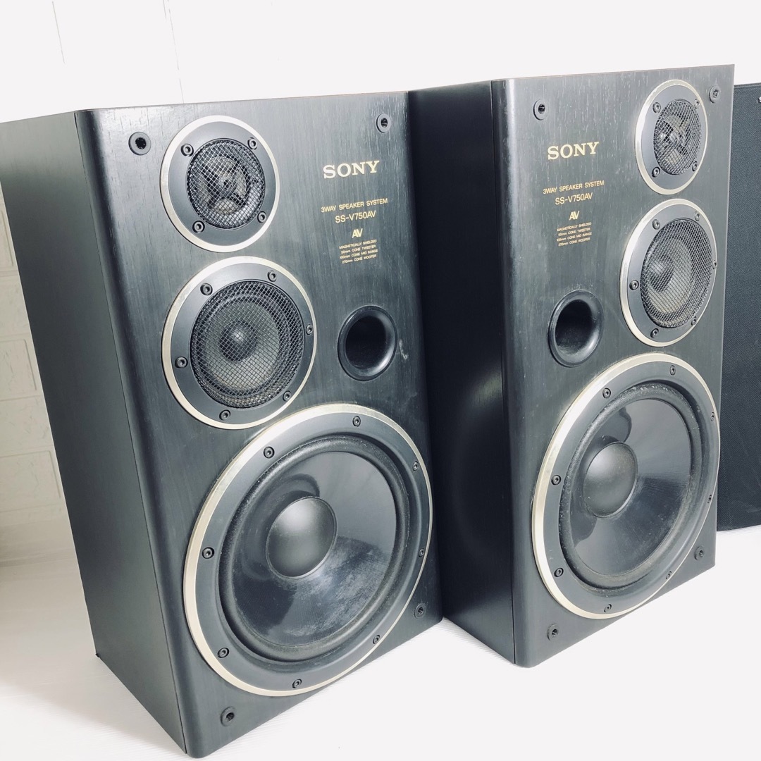 ☆音出し良好☆ SONY 3WAYスピーカー SS-V750AV ペア - スピーカー