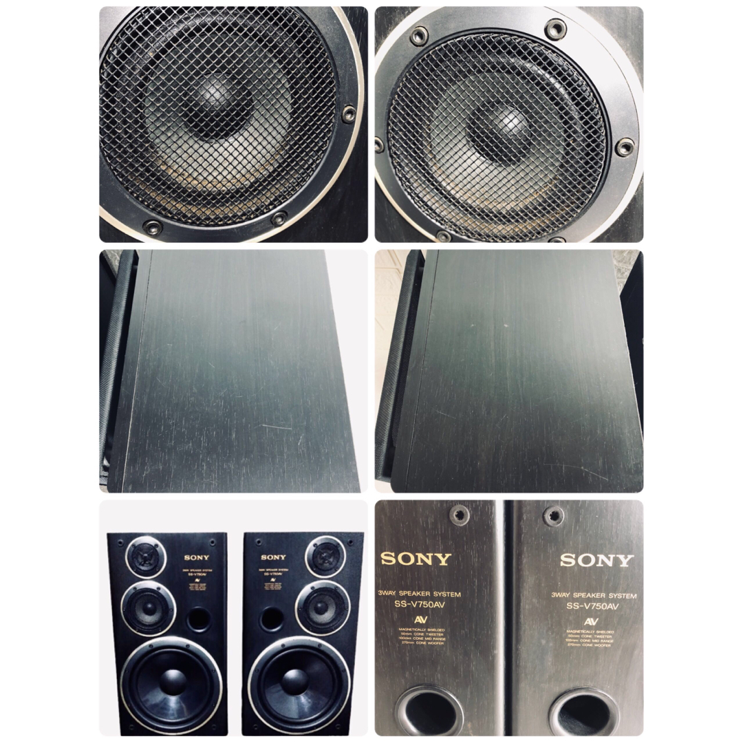 ☆音出し良好☆ SONY 3WAYスピーカー SS-V750AV ペア-