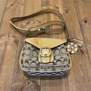 【美品】COACH✳︎コーチ✳︎ショルダーバッグ✳︎チャーム