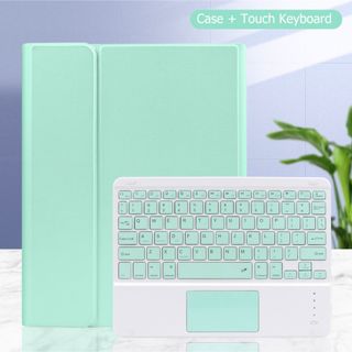 新品】キーボード付き iPadケース iPadPro(12.9インチ)グリーン tic