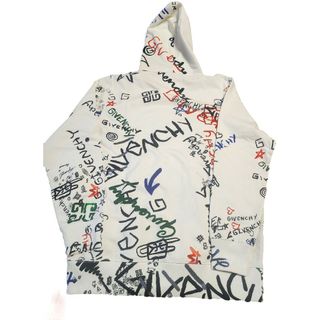 GIVENCHY ジバンシー極美品 オフホワイト グラフィティ フーディ