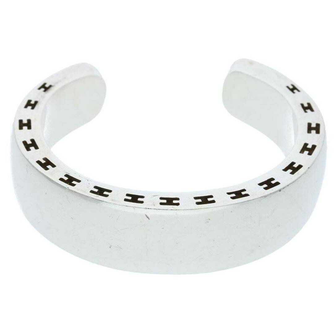 ブレスレットエルメス  Clalte Bangle クラルテシルバーバングル  メンズ