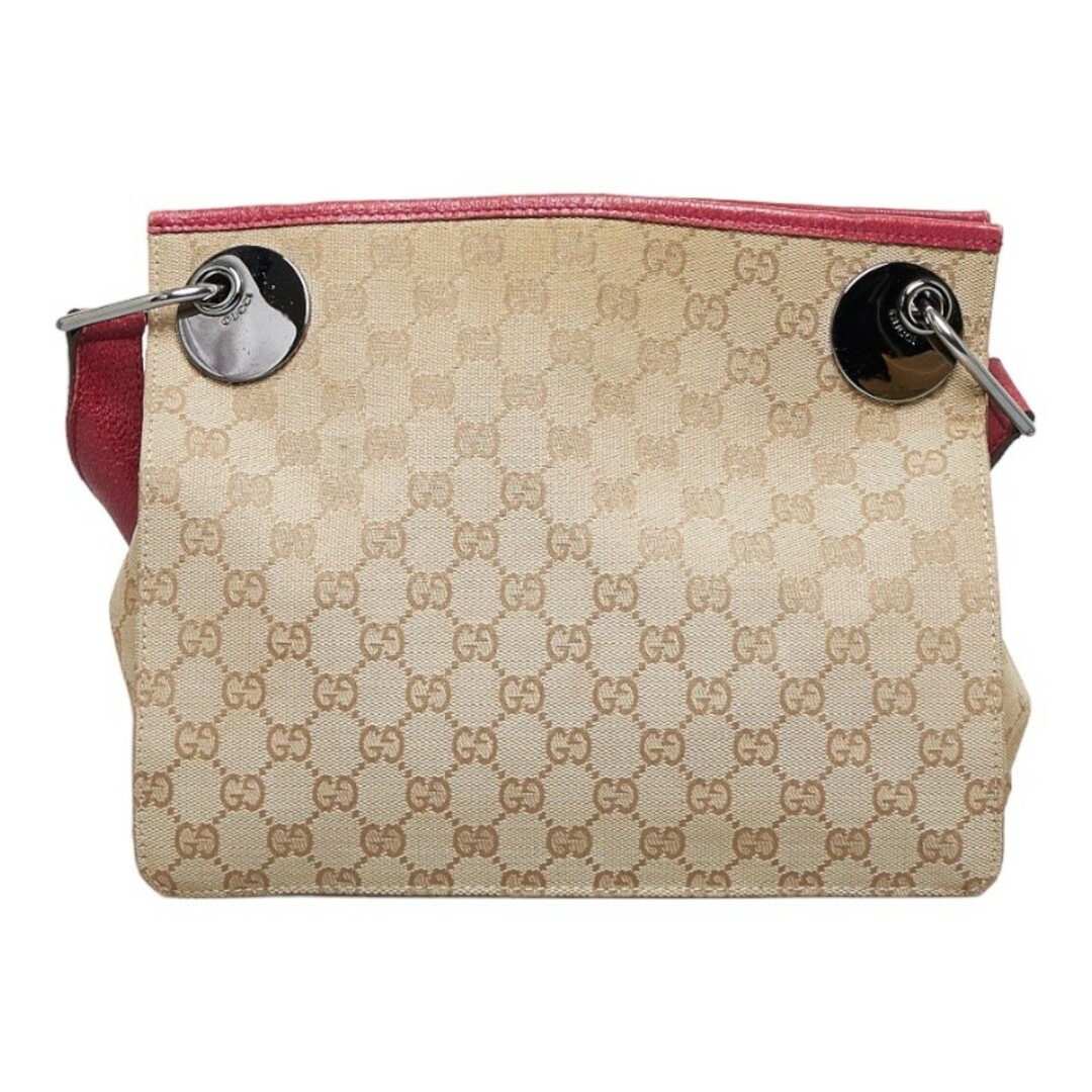 Gucci(グッチ)のグッチ GGキャンバス 斜め掛け ショルダーバッグ 120841 キャンバス レディース GUCCI 【1-0101797】 レディースのバッグ(ショルダーバッグ)の商品写真