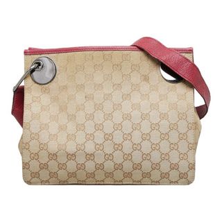 グッチ(Gucci)のグッチ GGキャンバス 斜め掛け ショルダーバッグ 120841 キャンバス レディース GUCCI 【1-0101797】(ショルダーバッグ)