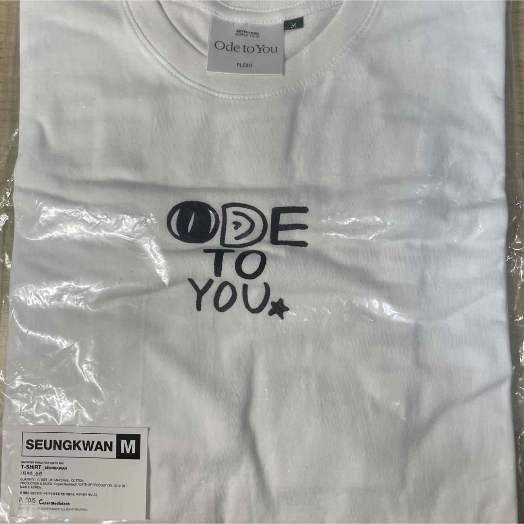 SEVENTEEN セブチ Ode to you オデコン スングァン Tシャツ