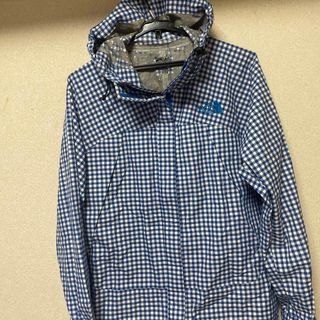 ザノースフェイス DOT SHOT JACKET フード ギンガムチェック柄 M