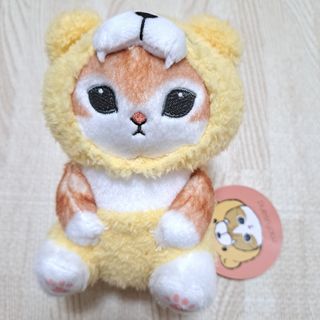 mofusand くまにゃんぬいぐるみ くまにゃんイエロー モフサンド 新品(キャラクターグッズ)