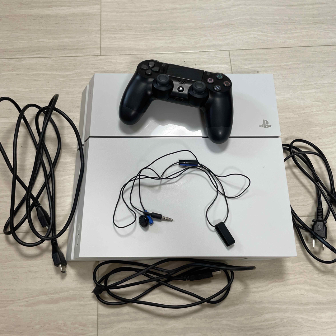 PlayStation4 White 500GB ＋ワイヤレスコントローラー