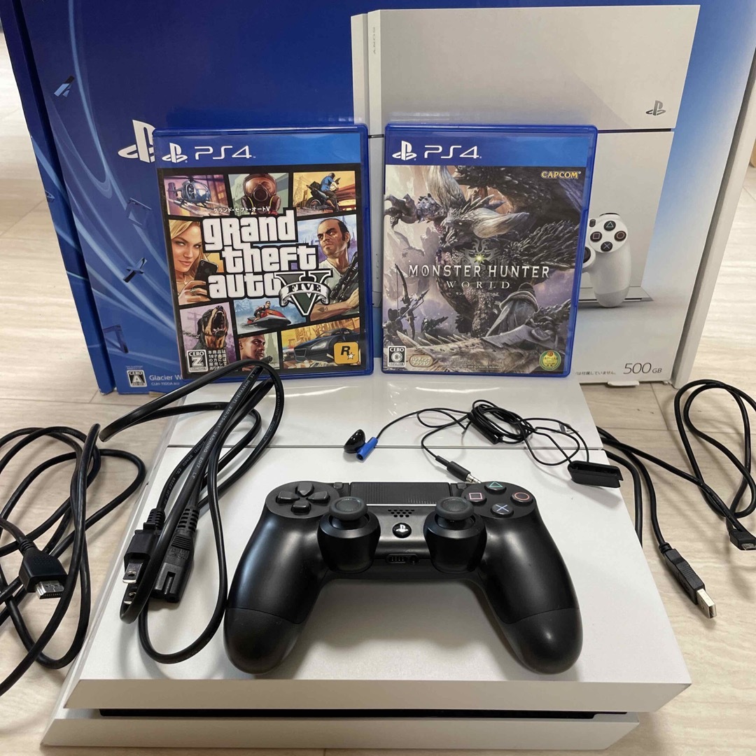 PS4 Glacier White 500GB CUH-1100A B02