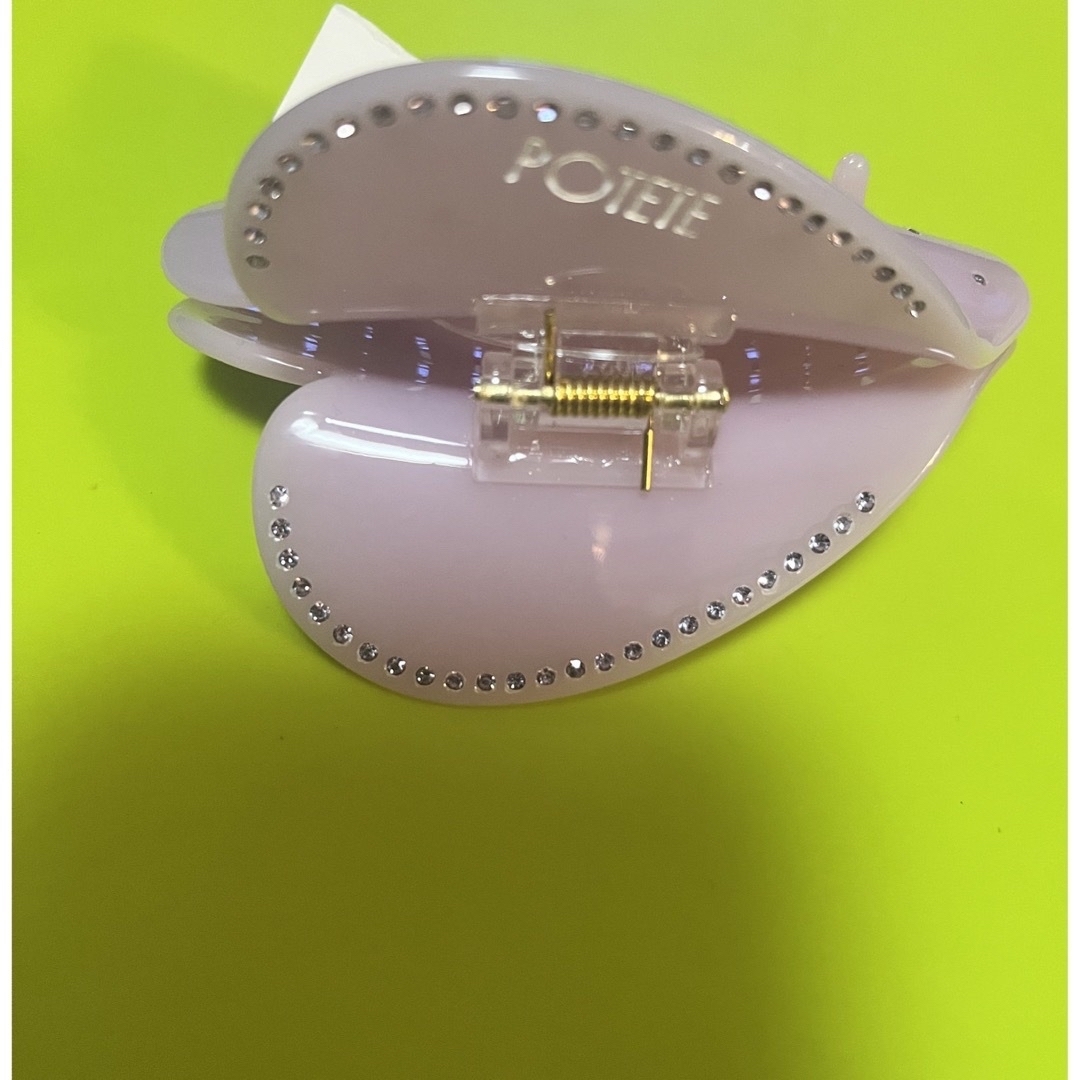 potete ポテテ　heart clip ハートクリップ　 新品　パープル 1