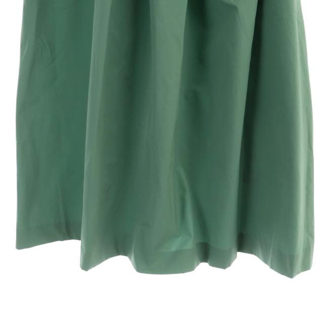 Ballsey(ボールジィ)のボールジー 23SS ストレッチタフタ ランダムタックスカート フレア ミモレ レディースのスカート(ロングスカート)の商品写真