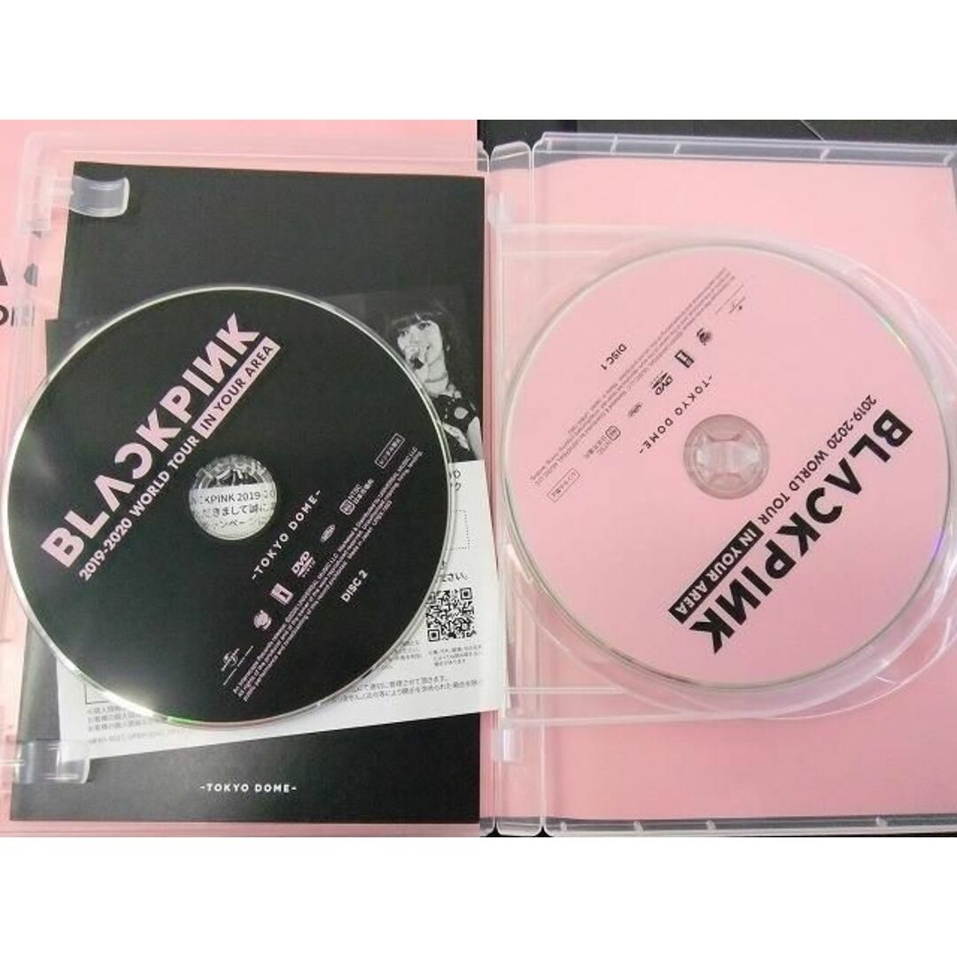 良品 韓流 BLACKPINK 2019-2020 WORLD TOUR IN YOUR AREA DVD トレカ付き