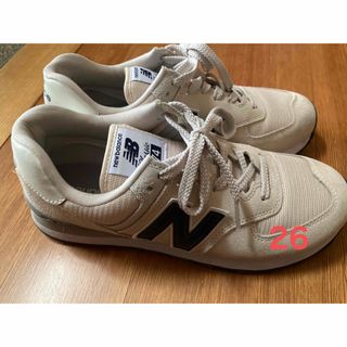 ゴーナナヨン(574（New Balance）)のニューバランス❤︎574 スニーカー　26センチ(スニーカー)