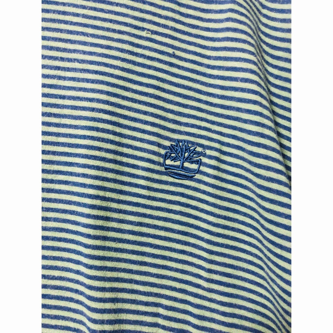 Timberland(ティンバーランド)のティンバーランド　古着　ボーダーTシャツ メンズのトップス(Tシャツ/カットソー(半袖/袖なし))の商品写真