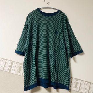 ティンバーランド(Timberland)のティンバーランド　古着　ボーダーTシャツ(Tシャツ/カットソー(半袖/袖なし))