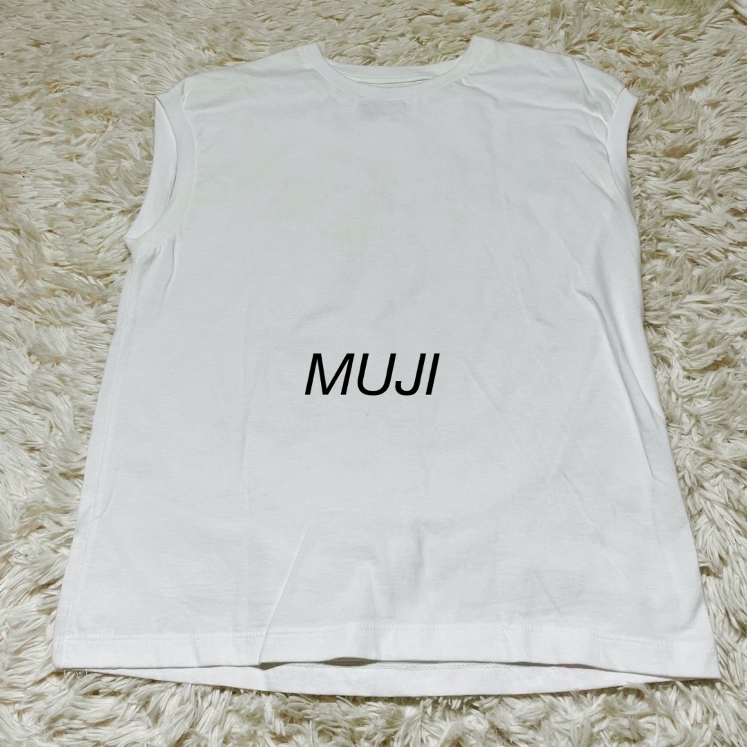 MUJI (無印良品)(ムジルシリョウヒン)のお値下げ♫美品♫ MUJI  無印良品　Tシャツ レディースのトップス(Tシャツ(半袖/袖なし))の商品写真