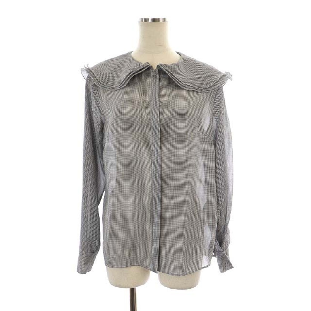 セルフォード 23SS HANAE MORI ペタルカラーブラウス 長袖-