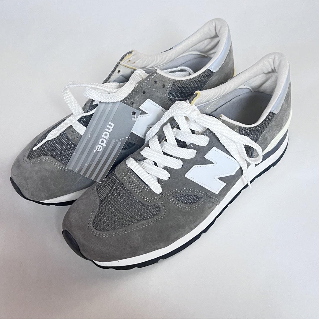 New Balance - 未使用 ニューバランス M990 V1 グレー 29.5cm USA製の