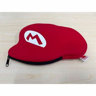 ニンテンドウ(任天堂)の【非売品】クラブニンテンドー マリオ帽子型ミニポーチ(キャラクターグッズ)